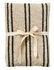 Pyyhe 70 x 140 cm beige/vihreä