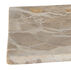 Vita marmorialusta 12x12cm Seashell