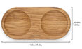 Portobello myllyalusta Olive Wood