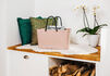 Laukku, Green Plastic, L, nougat