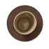 Lasinalunen Nupo Circle t. ruskea