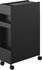Tower laatikosto pyörillä musta