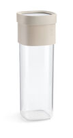 Flip säilytyspurkki L vaalea beige