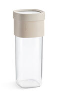 Flip säilytyspurkki L vaalea beige
