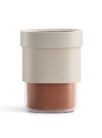 Flip säilytyspurkki M vaalea beige