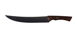 Lihaveitsi ovaalihiottu 25 cm Black