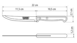 Pihviveitsi 11,5 cm Ultracorte