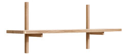 A-Light seinähylly 90 cm tammi