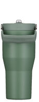 Flip Straw termosmuki 0,85 l vihreä