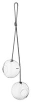 Lasiset lintupallot Ø 9,5 cm, 2 kpl