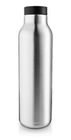 Urban termospullo 0,7 l teräs/musta
