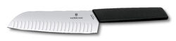Santoku 17 cm musta