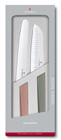 Veitsisetti 2 osaa Olive/Apricot