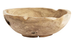 Rustic salaattikulho Ø 30 cm Nature