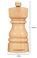 London pippurimylly 13cm Natural B.