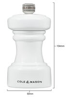 Hoxton pippurimylly 10,4cm White G.