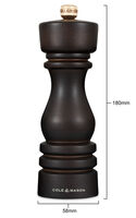 London suolamylly 18cm Chocolate W.