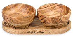 Portobello maustekulhot Olive Wood