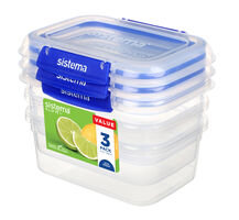 Klip It + rasiasetti 3 kpl 1,0 l