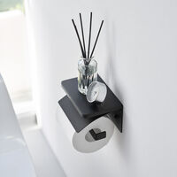 Tower WC-paperiteline musta