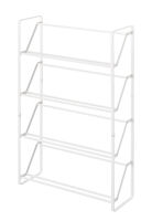 Frame kenkäteline 4 tasoa valk.