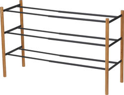 Plain kenkäteline pidennettävä must