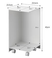 Tower WC-paperisäilytin valkoinen