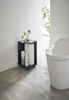 Tower WC-paperisäilytin musta