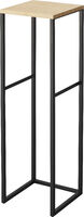 Tower sivupöytä korkea musta