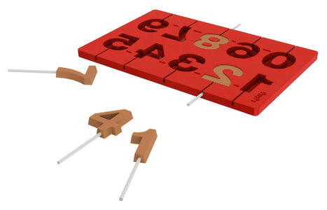 3D Numerotikkarimuotti