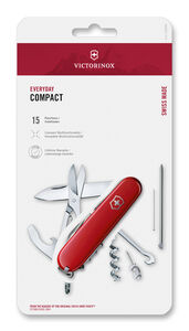 Compact punainen blister