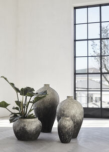 Story Jar 28 cm Grey