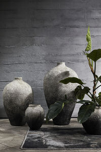 Story Jar 28 cm Grey