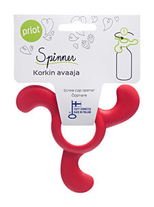 Spinner kierrekorkinavaaja punainen