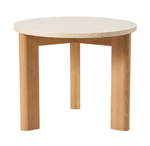 Evoke pöytä Ø 55 cm tammi/marmori
