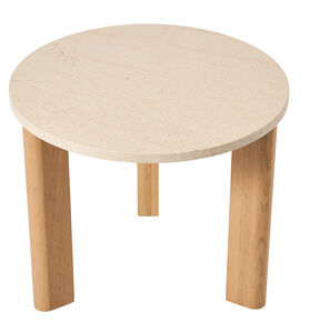 Evoke pöytä Ø 55 cm tammi/marmori