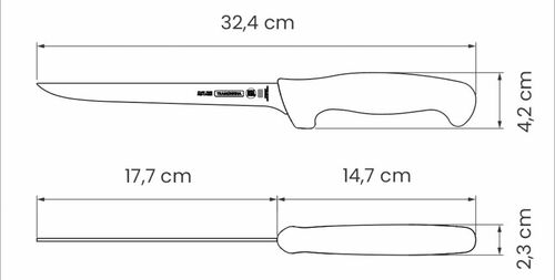 Filetti 17,5 cm Professional