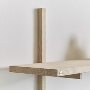A-Light seinähylly 90 cm tammi