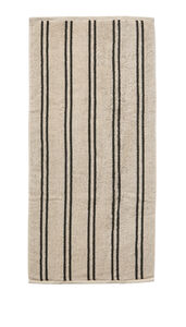 Pyyhe 50 x 100 cm beige/vihreä