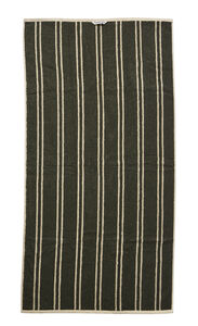 Pyyhe 70 x 140 cm beige/vihreä