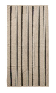 Pyyhe 70 x 140 cm beige/vihreä