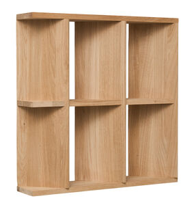 Fold seinähylly tammi
