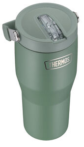 Flip Straw termosmuki 0,85 l vihreä