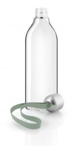 Litteä vesipullo 0,5 l Faded green