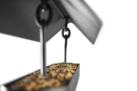 Lintulauta 45 x 11 x 13 cm musta