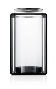 Lyhty Glow 18 cm musta