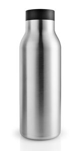 Urban termospullo 0,5 l teräs/musta