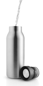 Urban termospullo 0,5 l teräs/musta