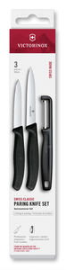 Kuorimaveitsisetti 3 osaa musta
