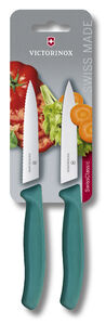 Kuorimaveitset 10 cm 2 kpl vihreä